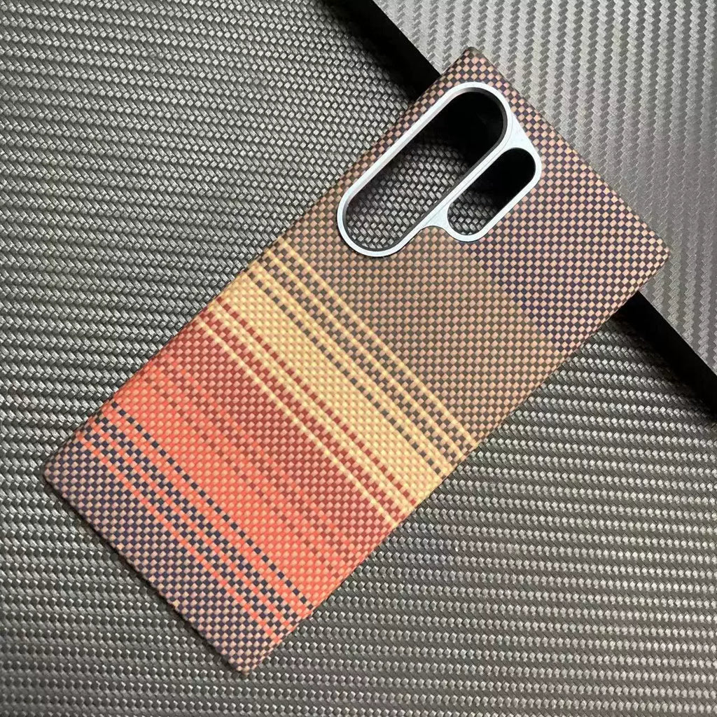 New Genuine Carbon Aramid Fiber Case for Samsung Galaxy S24 Ultra Anti-fall Carbon Fiber Lens Protection Phone Accessory