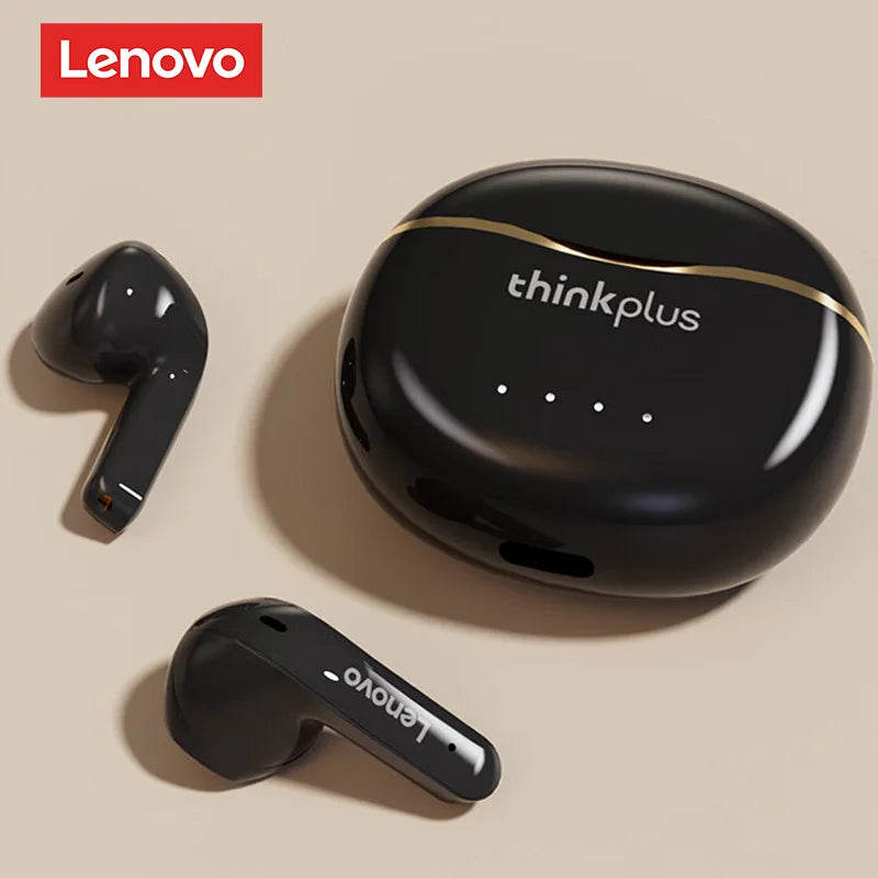 Choice Lenovo X16 TWS Wireless Bluetooth Earphones HD Call Gaming Low Latency Earbuds Waterproof Sports Headset with Mic Pro 6