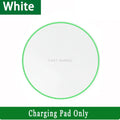 15W Fast Wireless Charger Pad for iPhone17-13Pro/XS Max/Mini/X/XR & Samsung/Xiaomi/Huawei -USB-Powered Induction Charging