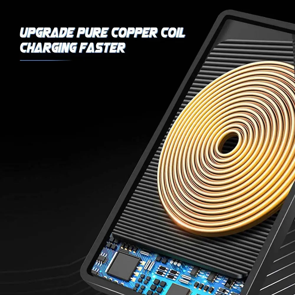 Wireless Charger for Car Fast Charger for Iphone 16 15 14 13 12 Pro Max Samsung Xiaomi Car Wireless Charger Type C Non-slip Pad