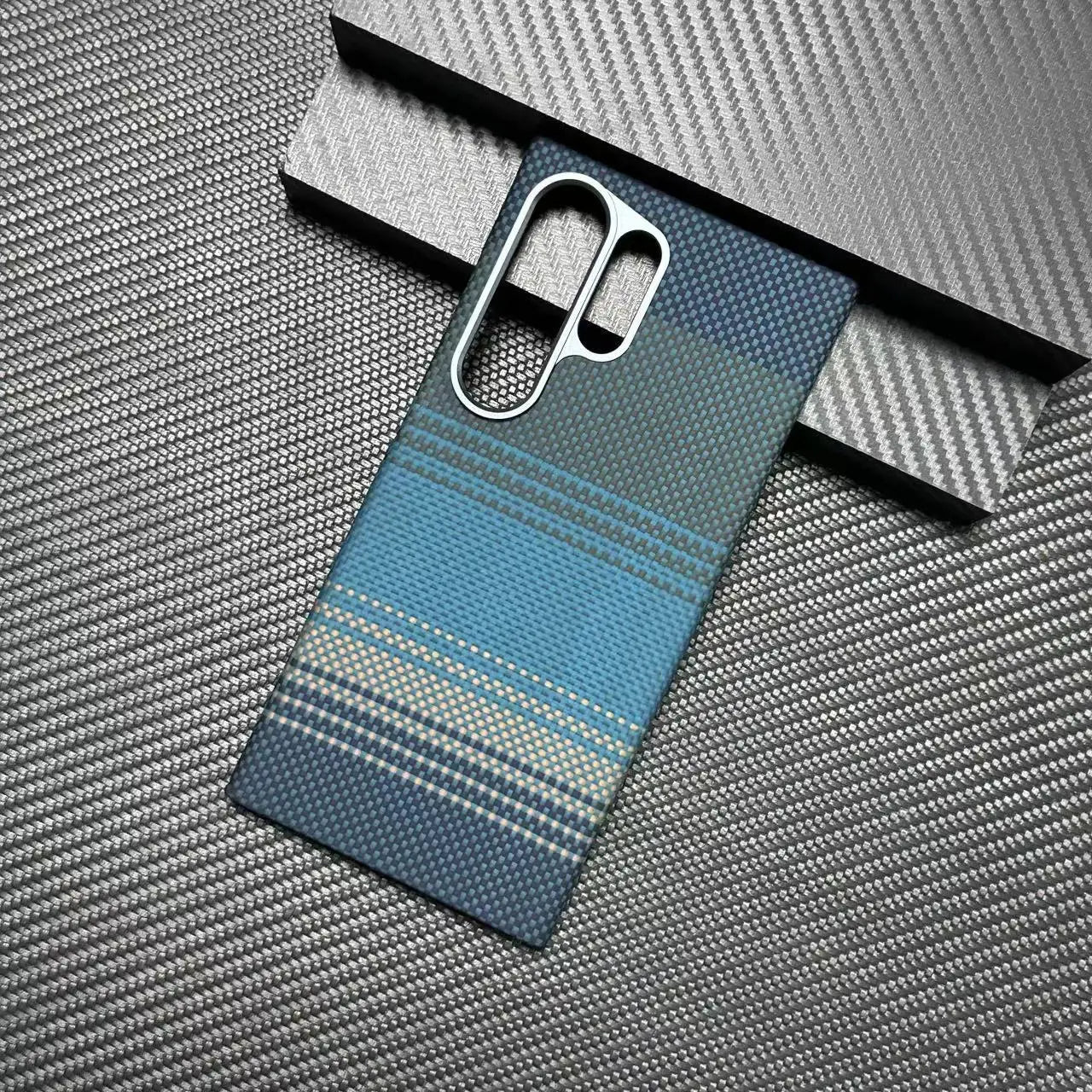 New Genuine Carbon Aramid Fiber Case for Samsung Galaxy S24 Ultra Anti-fall Carbon Fiber Lens Protection Phone Accessory